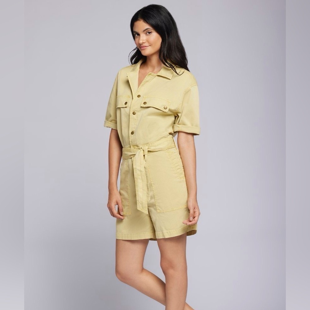 Current Elliott THE‎ SERENITY ROMPER Maize S - Picture 5 of 6